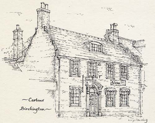 Cartons at Laburnum House c 1980